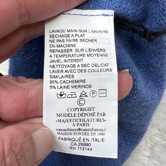 Majestic Filatures Cashmere Blend Deluxe Tricot Kids Beanie OS - Picture 7 of 8